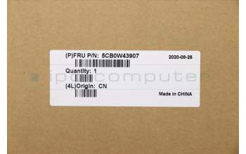 Lenovo 5CB0W43907 COVER Upper Case ASM_SA W 81VS PG