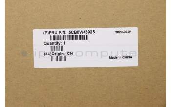Lenovo 5CB0W43925 COVER Upper Case ASM_SW W 81VS PG