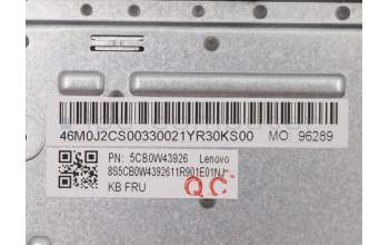 Lenovo 5CB0W43926 COVER Upper Case ASM_CF-E W 81VS PG