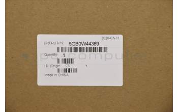 Lenovo 5CB0W44369 COVER Upper Case20RV FP_MGR_BL_ THAI