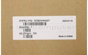 Lenovo 5CB0W44427 COVER Upper Case20RV FP_MGR_NBL_ POR