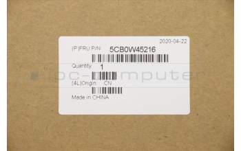 Lenovo 5CB0W45216 COVER Upper CaseQ20RWFP_MGR_BL_GRE