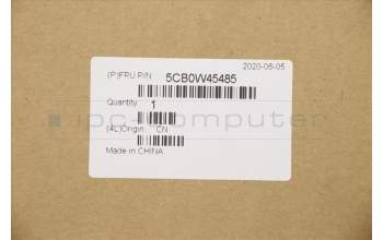 Lenovo 5CB0W45485 COVER UpperCaseASM B UK_NFP_PG W/SP