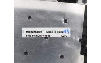 Lenovo 5CB0W45667 COVER Upper Case ASM_US INTE L81W8IMRBK