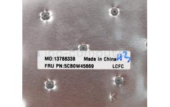 Lenovo 5CB0W45669 C-Cover with keyboard,US English Euro