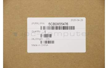 Lenovo 5CB0X55476 C-Cover with keyboard,Nordic,Non_Backlight