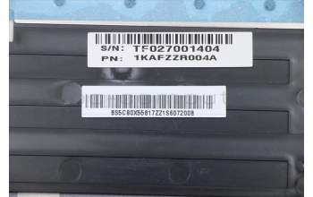 Lenovo 5CB0X55817 C-Cover with keyboard,US English Euro,Grey