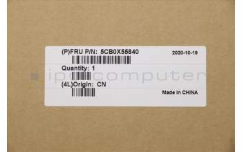 Lenovo 5CB0X55840 C-Cover with keyboard,UK English,Grey,Backlight