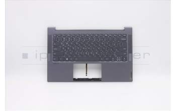 Lenovo 5CB0X55862 C-Abdeckung mit Tastatur, Arabisch, Grau