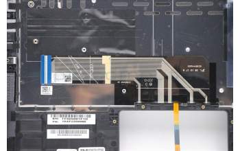 Lenovo 5CB0X55872 C-Abdeckung mit Tastatur, Deutsch, Grau, Hintergrundbeleuchtung