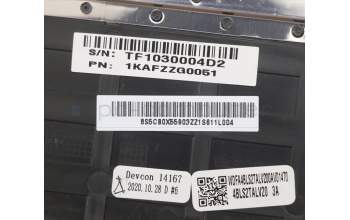 Lenovo 5CB0X55903 COVER Upper Case ASM_GR Q 82A1 OC