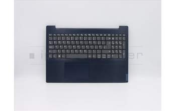 Lenovo 5CB0X56049 C-Abdeckung mit Tastatur, Englisch (GB), Tiefblau, Ohne_Hintergrundbeleuchtung