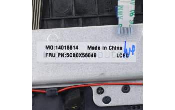 Lenovo 5CB0X56049 C-Abdeckung mit Tastatur, Englisch (GB), Tiefblau, Ohne_Hintergrundbeleuchtung