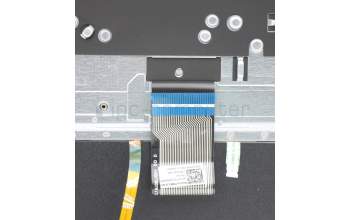 Lenovo 5CB0X56084 C-Abdeckung mit Tastatur, Tschechisch, Platingrau, Hintergrundbeleuchtung, Fingerabdruck