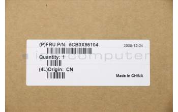 Lenovo 5CB0X56104 COVER Upper Case ASM_SW L 81YK BLFPPG