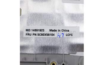 Lenovo 5CB0X56104 COVER Upper Case ASM_SW L 81YK BLFPPG
