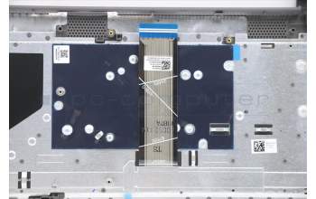Lenovo 5CB0X56165 C-Abdeckung mit Tastatur, Spanisch, Platingrau, Hintergrundbeleuchtung, Fingerabdruck
