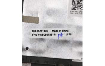 Lenovo 5CB0X56171 COVER Upper Case ASM_UKR L81YK BLFPGG