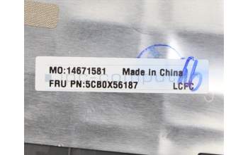 Lenovo 5CB0X56187 COVER Upper Case ASM_HG L81YK BLNFPGG