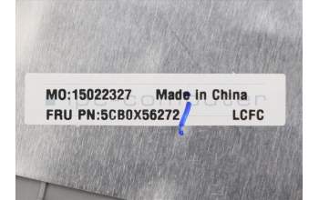 Lenovo 5CB0X56272 COVER UpperCaseASM_US INTE L81YKNBLFPPG