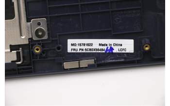 Lenovo 5CB0X56484 C-Abdeckung mit Tastatur, Englisch (GB), Tiefblau, Ohne_Hintergrundbeleuchtung, Ohne_Fingerabdruckscanner