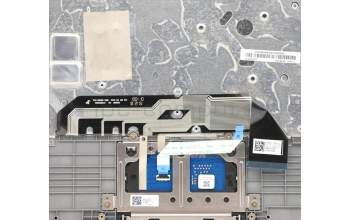 Lenovo 5CB0X56503 C-Abdeckung mit Tastatur, Deutsch, Platingrau, Nicht_beleuchtet, Ohne_Fingerabdruckscanner