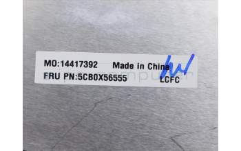 Lenovo 5CB0X56555 COVER Upper Case ASM_UK L81WA NFPBKDIS