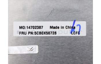 Lenovo 5CB0X56728 C-Cover with keyboard,US English Euro,Non_FingerPrint