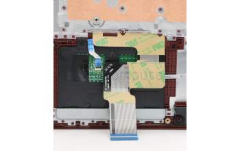 Lenovo 5CB0X56729 C-Cover with keyboard, Czech, Coral Red, Non-Backlight, Non-Fingerprint, UK