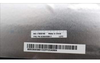 Lenovo 5CB0X56817 COVER Upper Case ASM_FR L81WC FPABDIS