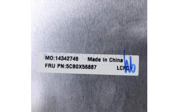 Lenovo 5CB0X56887 C-Cover with keyboard,Slovenian,Platinum Grey,Non_Backlight,Fingerprint