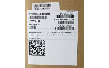 Lenovo 5CB0X56913 COVER Upper Case ASM_AR-E W 81VT PG