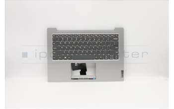 Lenovo 5CB0X56964 C-Abdeckung mit Tastatur, USA – Englisch, Platingrau, Ohne_Hintergrundbeleuchtung