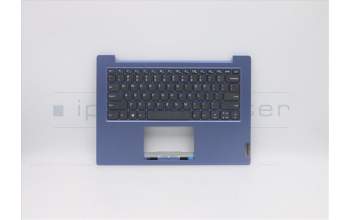 Lenovo 5CB0X56994 C-Abdeckung mit Tastatur, USA – Englisch, Eisblau, Ohne_Hintergrundbeleuchtung