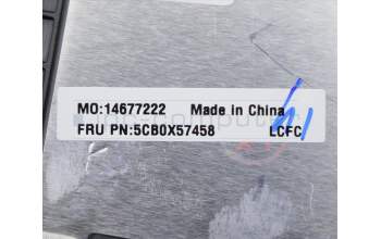 Lenovo 5CB0X57458 COVER Upper Case ASM_FR L81WB NFPBKDIS