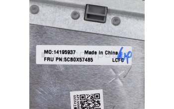 Lenovo 5CB0X57485 COVER Upper Case ASM_KO L81WB NFPPGYDIS