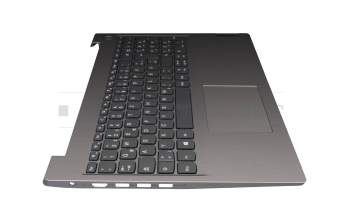 5CB0X57489 original Lenovo keyboard incl. topcase DE (german) grey/silver