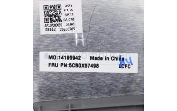 Lenovo 5CB0X57498 COVER Upper Case ASM_SA L81WB NFPPGYDIS