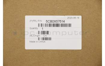 Lenovo 5CB0X57514 COVER Upper Case ASM_CF-EL81WBFPPGYDIS