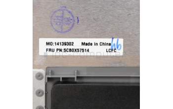 Lenovo 5CB0X57514 COVER Upper Case ASM_CF-EL81WBFPPGYDIS