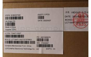 Lenovo 5CB0X57540 COVER Upper Case ASM_TR L81WB NFPABDIS