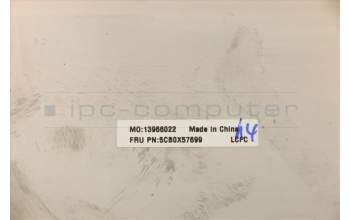 Lenovo 5CB0X57699 COVER Lower Case L 81WC BLUE D W/SP