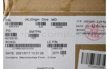 Lenovo 5CB0Y57914 C-Abdeckung mit Tastatur, Italienisch