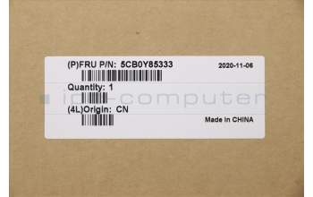 Lenovo 5CB0Y85333 COVER Upper Case ASM_UK NBL NFP W81X1PG