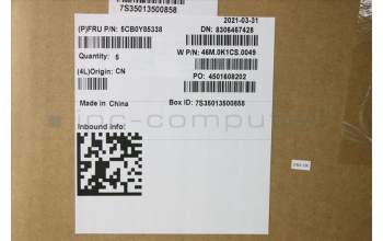 Lenovo 5CB0Y85338 COVER Upper Case ASM_PO NBL NFP W81X1PG