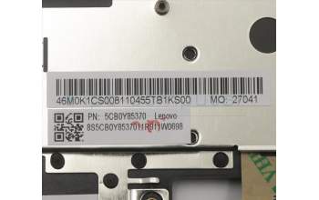 Lenovo 5CB0Y85370 COVER Upper Case ASM_PO BL FP W81X1PG