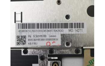 Lenovo 5CB0Y85389 COVER Upper Case ASM_USI BL FP W81X1PG