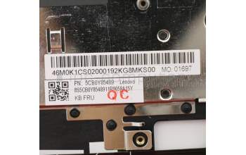 Lenovo 5CB0Y85489 COVER Upper Case ASM_US W 81X1 GY