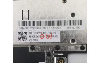 Lenovo 5CB0Y85493 COVER Upper Case ASM_SP BL FP W81X1GY