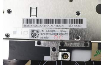 Lenovo 5CB0Y85511 COVER Upper Case ASM_BE BL FP W81X1GY